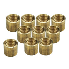 10Pcs Billiard Cue Ferrules Billiard Corner Copper Hoop for Billiard C