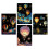 4x Scratch Paper Art Set Educational Childrens Crafts Projects Kits fo 1