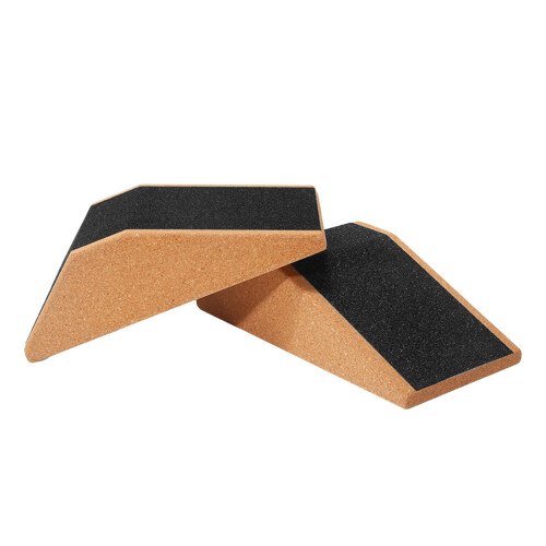 Cork Squat Wedge Block Durable Platform for Pilates Gym Heel Elevated