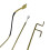3 Pieces Cello Luthier Tools Cello Sound Post Tool for DIY Pianists Ce 3