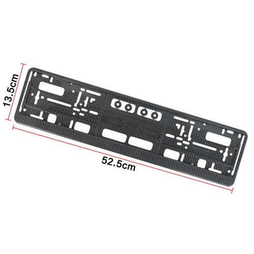 License Plate Frames Holder Waterproof EU Standard License Plate Frame 1