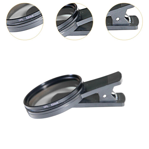 Cell Phone Lens CPL Filter Circular Lightweight Accessories Portable C 2