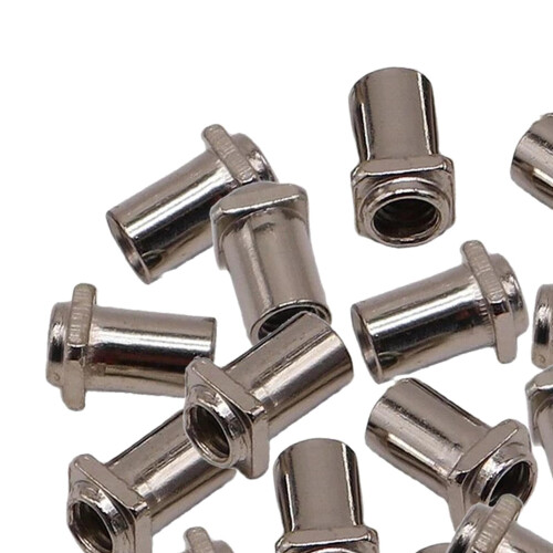 20Pcs Metal Drum Screws Nuts Easy to Install Practical Percussion Inst 2