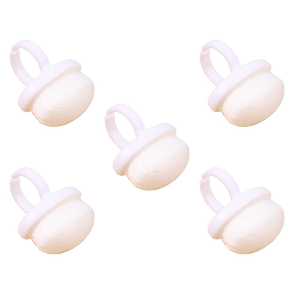 5 Pieces Nail Dust Brush Powder Remover Brush for Women Makeup Acrylic