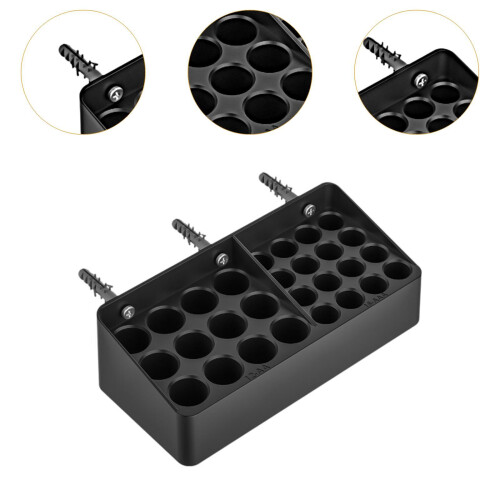 Battery Storage Organizer Practical Container for Office Countertop Wo 2