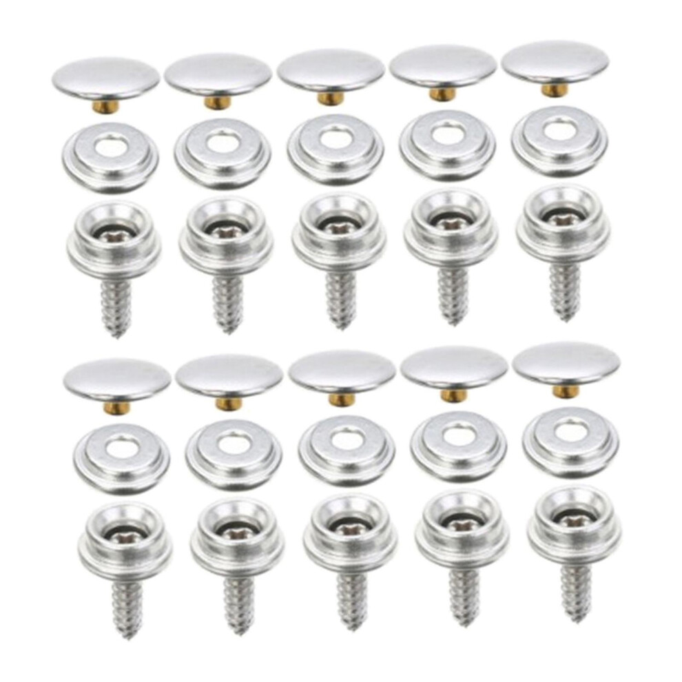 Metal Snaps Buttons Jeans Jackets Sturdy Leather Snap Fasteners Press 6902696356598