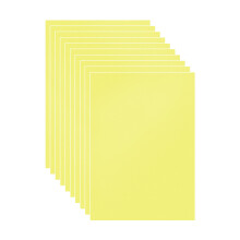10x PVC Sheets Decorative Plastic Sheets for DIY Cutting Office Model