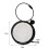 Small Doll Storage Bag 7x7x4cm Zipper Closure with Keyring Tiny Figure 2
