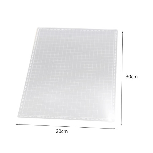 Pressing Board Acrylic Stamp Plate Tool DIY Crafts Measurement Backing 1