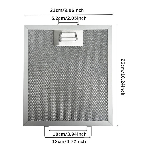 Range Hood Filter Mesh Screen Filter Filter Cleaner Air for Hotel Indo 1