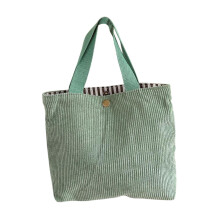 Corduroy Shoulder Bag Fashion Satchel Underarm Bag for Travel Office O