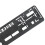 License Plate Frames Holder Waterproof EU Standard License Plate Frame 3