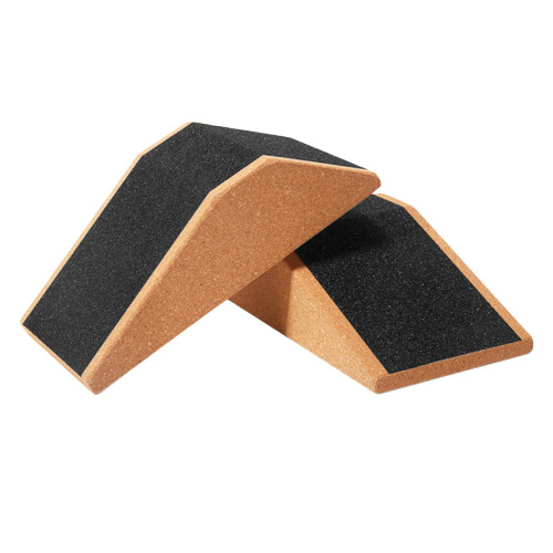 Cork Squat Wedge Block Durable Platform for Pilates Gym Heel Elevated 2