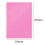 2 Pieces PVC Translucent Sheet A4 Colored Overlays for Lamp Headlight 2