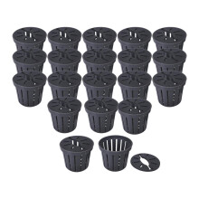 20x Net Pots Indoor Gifts Hydroponic Pot Supplies Hydroponic Planting