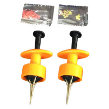 Live Bloodworms Lure Clips Hanger Earthworms Hook Clips Fishing Rubber