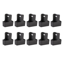 10 Pieces Drink Carrier with Handle Foldable for Bubble Tea Juice Milk