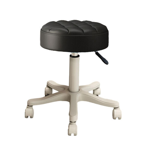 Rolling Swivel Height Adjustable SPA Stool for Office Housework Vanity