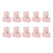 10 Pieces Drink Carrier with Handle Foldable for Bubble Tea Juice Milk