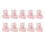 10 Pieces Drink Carrier with Handle Foldable for Bubble Tea Juice Milk 1