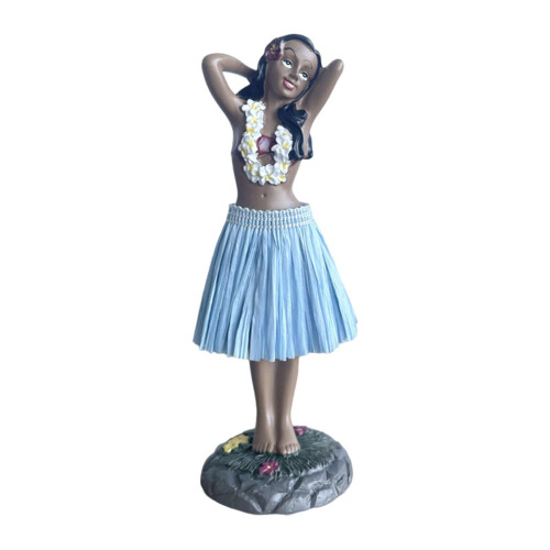 Hawaiian Dashboard Doll Home Decoration for Party Bedroom Office blue