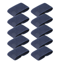 10x Elastic Belt Keepers Strap Retainer Band for Pants Belt Nylon Belt