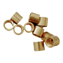 10Pcs Billiard Cue Stick Ferrule Replacement Copper Billiard Cue Tip F