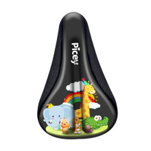 Kids Bike Seat Cushion Cover 10'' x 6'' Soft Saddle Pad Anti Slip Prot