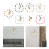 Round Ball Wall Clock Simple Mid Century for Study Room Bedroom Decor 1