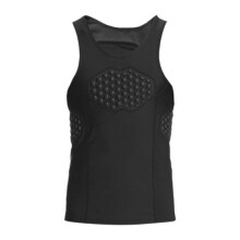 Mens Padded Vest Quick Drying Compression Vest for Softball Basketball