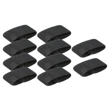10x Elastic Belt Keepers Strap Retainer Band for Pants Belt Nylon Belt