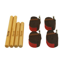 Bamboo Massage Sticks Set Wooden Massager Bamboo Massage Roller Sticks