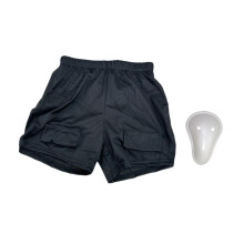 Men Loose Hockey Shorts Professional Jock Pants for Soccer Baseball Fo