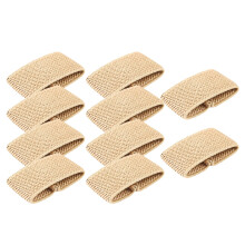 10x Elastic Belt Keepers Strap Retainer Band for Pants Belt Nylon Belt