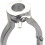 Square Hole Drill Bit Adapter Tenon Drill Bit Fixing Bracket for Hand 3