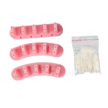 3Pcs Fingernail Tip Display Holder Nail Art Supplies for Salon Home Be