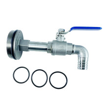 50 Gallon Steel Drum Faucet G2" Replacement Parts with Gaskets Barrel