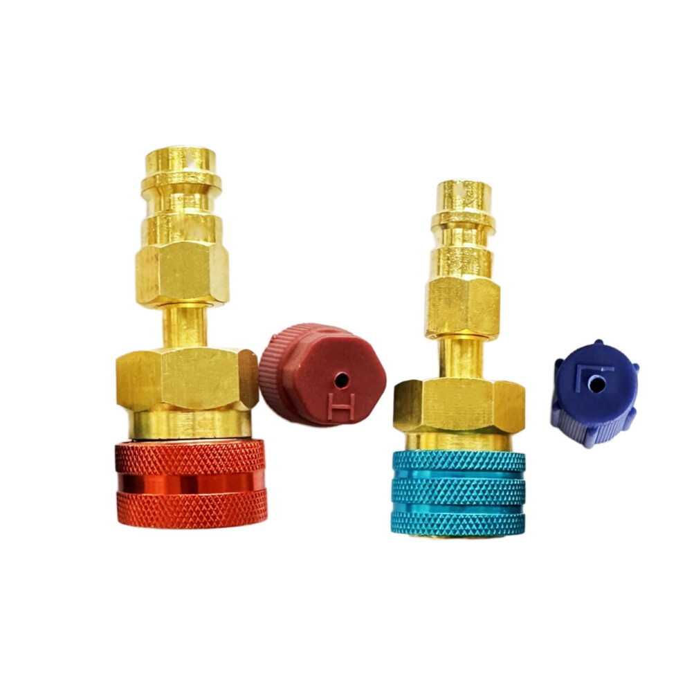 R1234yf Quick Couplers Kit Hose Adapter Replacement R1234yf To R134a A 6902696289421