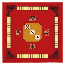 Mahjongg Mat Anti Slip Mahjong Accessories Tablecloth for Card Desktop