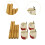 Bamboo Massage Sticks Set Wooden Massager Bamboo Massage Roller Sticks 3