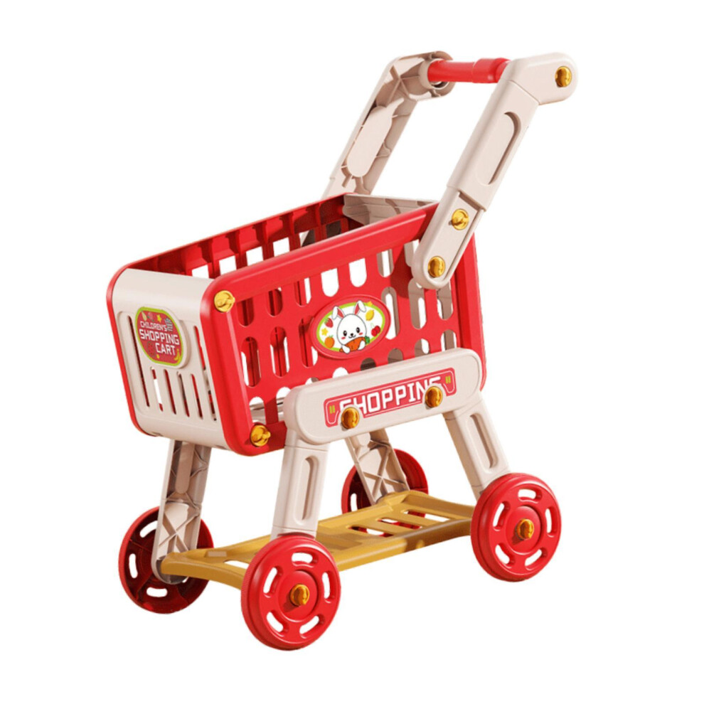 Toy Shopping Cart Creative Supermarket Handcart Toy for Baby Kids Boys