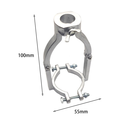 Square Hole Drill Bit Adapter Tenon Drill Bit Fixing Bracket for Hand 1