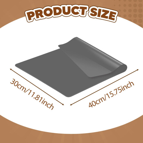 Silicone Mat for Kitchen Countertop for Crafting Projects Home Use Apa 1