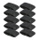 10x Elastic Belt Keepers Strap Retainer Band for Pants Belt Nylon Belt 2