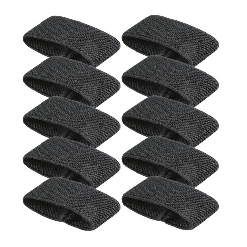 10x Elastic Belt Keepers Strap Retainer Band for Pants Belt Nylon Belt 1