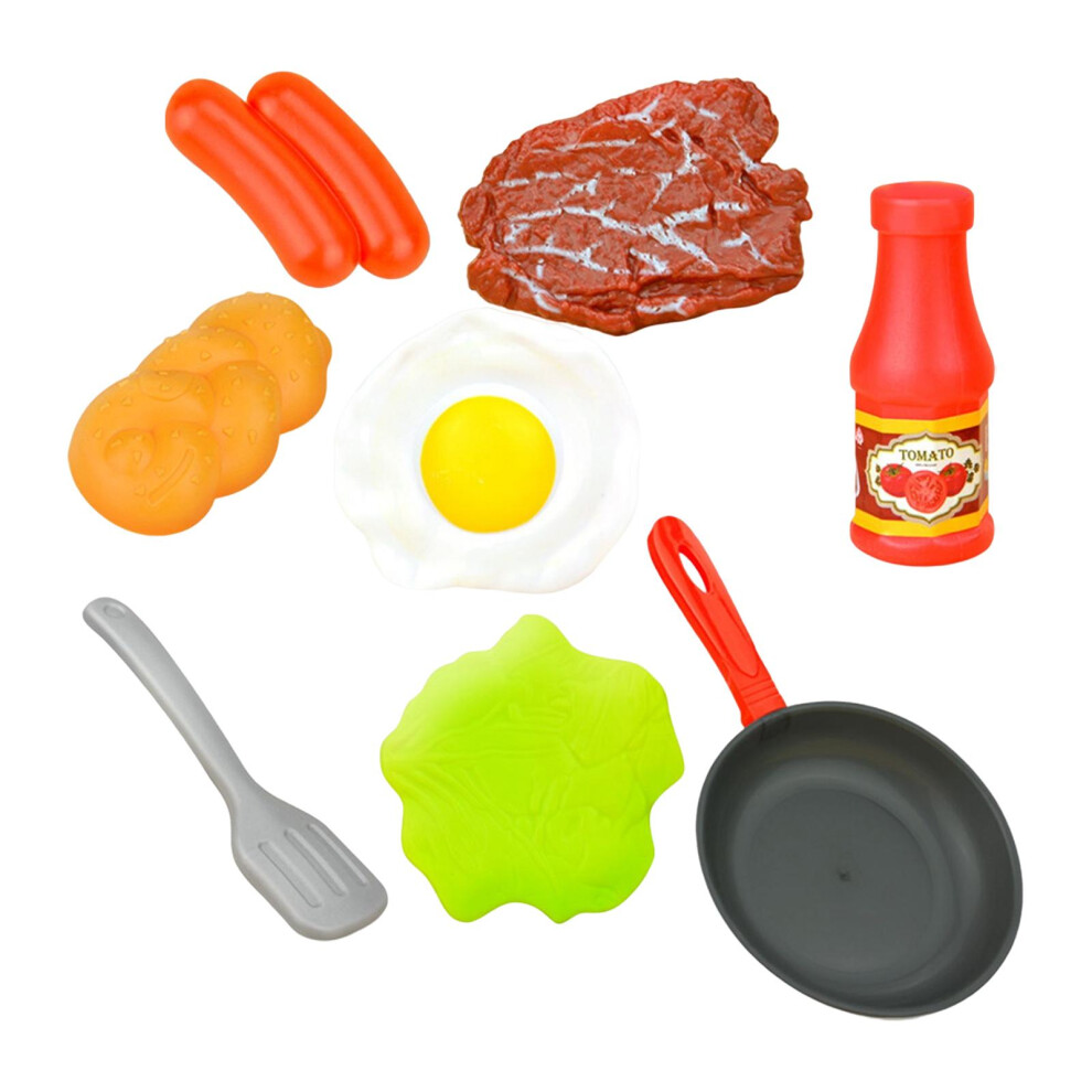 8Pcs Kitchen Cooking Pan Playset for Landscape Decorations Party Favor