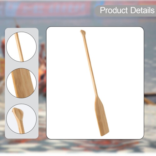 Floating Wood Boat Paddle for Paddleboards Sturdy Versatile Ergonomic 2