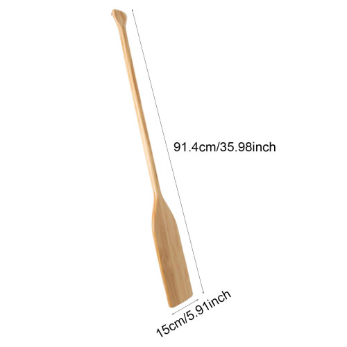 Floating Wood Boat Paddle for Paddleboards Sturdy Versatile Ergonomic 1