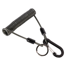 Fishing Lanyard Coil Lanyard Key Holder Lanyard Portable Fishing Pole