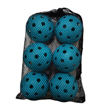 6x Pickleball Balls Durable Hollow Ball for Outdoor Practice Tournamen
